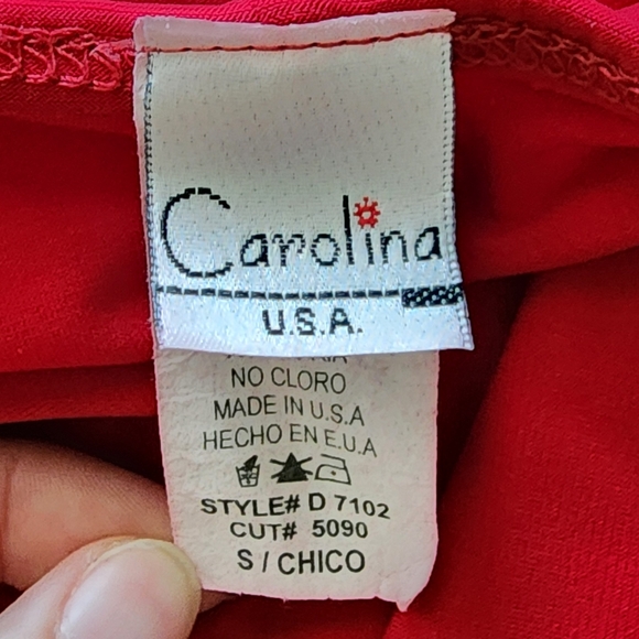 Red salsa dress - Picture 6 of 6